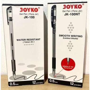 PULPEN GEL JOYKO JK-100 & JK-100NT - 1 Pack (12 pulpen) JOYKO JK-100
