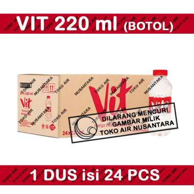 Vit 220 ml Botol - Air Mineral