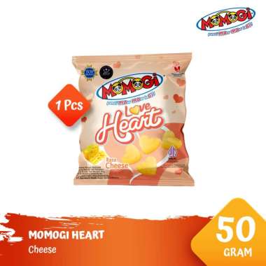 Momogi Love Heart Keju/Cheese [50gr]