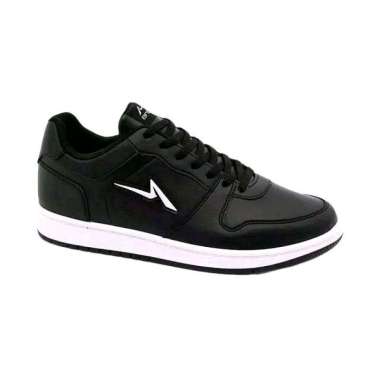 Ando Sepatu Sneakers Tricks Alpha Pria Dewasa Snekers Casual Hitam/putih 43