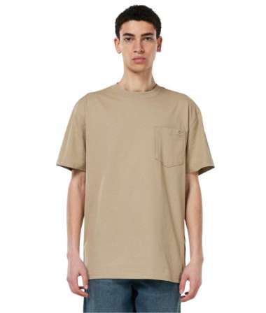 DICKIES - Men's Heavyweight SS Pocket Tee - Kaos Lengan Pendek Pria - FW25 DESERT SAND L