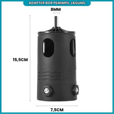 Pipil Jagung Kering Adapter Mesin Bor Kupas Biji Jagung Perontok Jagung