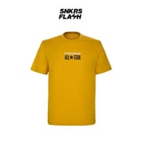 Kaos Lengan Pendek Pria CONVERSE CHUCK PATCH TEE YELLOW - XMT2115YL
