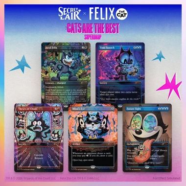 Jual Mtg Secret Lair Toby's Journey By Gary Baseman Foil Edition