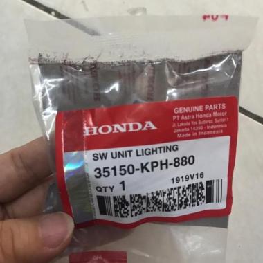 Honda Genuine Part tombol lampu kharisma 35150 KPH 880 Black