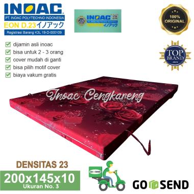 Kasur Busa Lipat Inoac EON D23 No. 3 Ukuran 200x145x10 cm Tebal 10 cm Kasur Busa Lipat Inoac D 23 Or