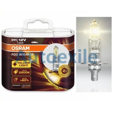 Osram Fog Breaker H1 2600K Kuning Pekat FBR Yellow Lampu Kabut Mobil Fiesta Volvo Sedona Rio Everest