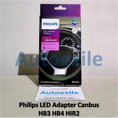 Philips CANbus LED Adapter HB3 HB4 HIR2 Fix Error Warning Canceller Pembatal Signal Dashboard Mobil