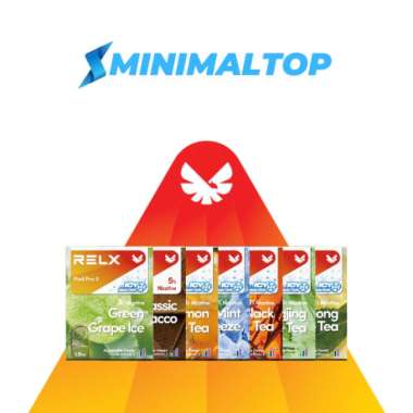 Relx Infinity Essential Pods Pro 2 Original - All Flavors Green Grape Ice