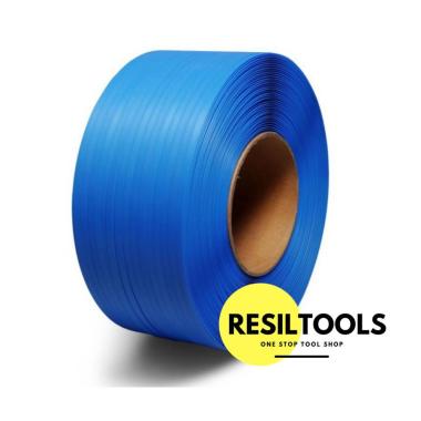 Plastic Strapping Band 11mm Biru Tali Strap Packing Pet 10 meter