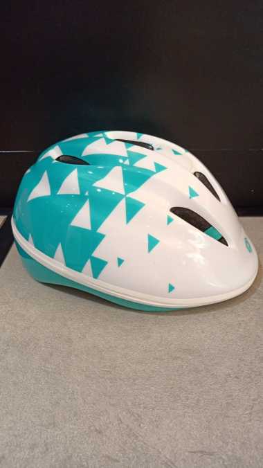 Helm Polygon Anak | Helm Sepeda Anak Polygon JOIE WHITE GREEN