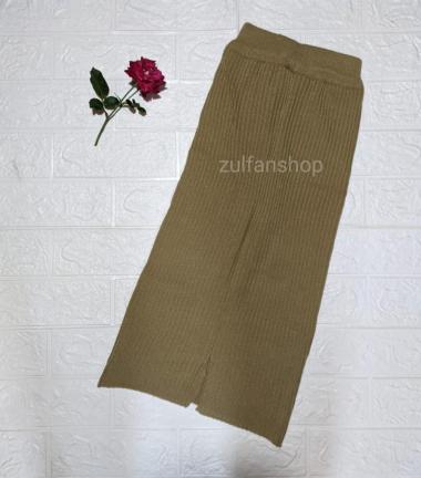 Rok Span Rajut Anak Premium Bawahan Anak Perempuan Usia 3 Sd 6 Tahun Dusty L L mocca