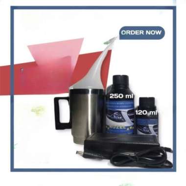 Paket Alat Nano Burn Coating & Liquid 250 Ml + 120 Ml