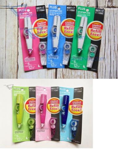 Correction Tape (Tipex) Whiper MR 6 Meter FREE Refill WH-605-11 RANDOM / ACAK