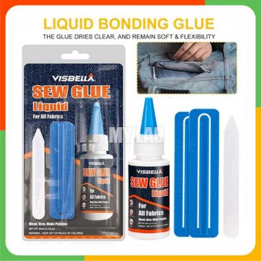 Clothing Repair Glue Sewing Solution- Lem Perbaikan Kain Tanpa Jahit
