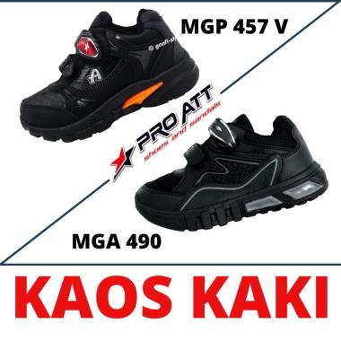 Pro ATT Magnet MGP 457 Sepatu Sekolah Sepatu Anak Sepatu Hitam MGA 490 V 32 Sepatu Saja