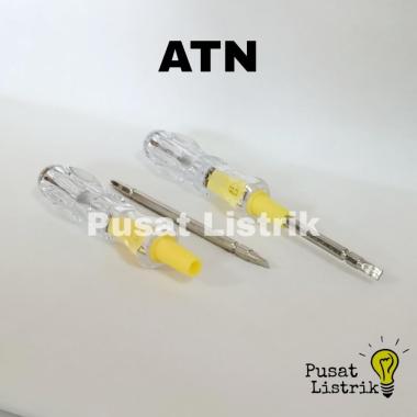 Testpen Sedang Bolak Balik ATN Obeng Plus + Minus Bolak Balik ATN