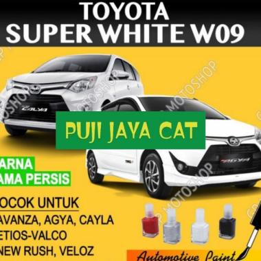Cat Oles Penghilang Baret Mobil Toyota SUPER WHITE W09