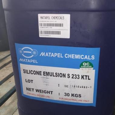 SILIKON EMULSI KONSENTRAT/SILICONE EMULSI 233 KTL 30KG ORI MATAPEL