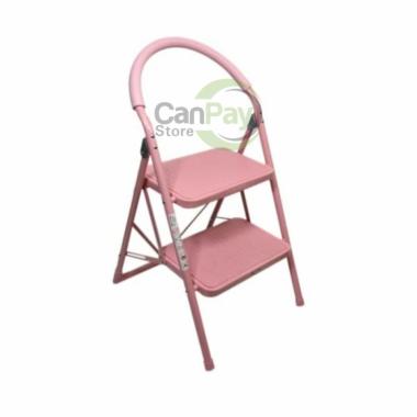Fixsteps Tangga Lipat Aluminium 2 Step - Pink