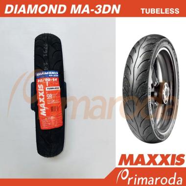 Ban Depan Honda Vario 110, Vario 125 Tubeless MAXXIS 80/90 Ring 14 Diamond MA-3DN