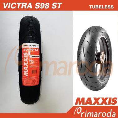 Ban Depan Honda Vario 110, Vario 125 Tubeless MAXXIS 80/90 Ring 14 Victra S98ST
