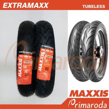 Sepasang Ban Honda Vario 110 125 Tubeless Maxxis Extramaxx
