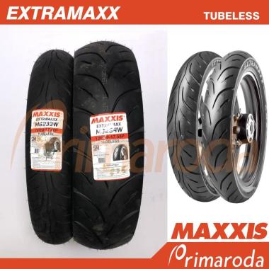 Sepasang Ban Yamaha All New Vixion Tubeless Maxxis Extramaxx