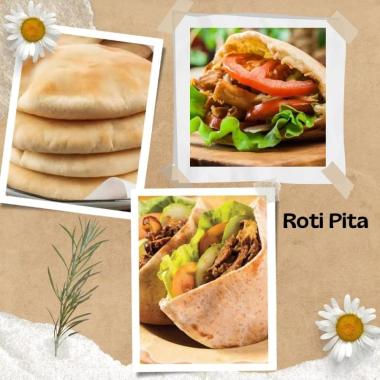 ROTI PITA / PITA BREAD ISI 4 PCS