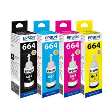 Tinta Epson 664 Bundle Set - Tinta Epson L200 L310 L360 L120 L121