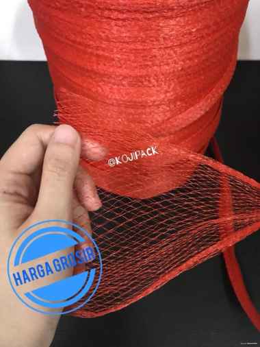 Polynet Roll Best Fresh / Jaring Buah Merah ECERAN Good Quality Telur