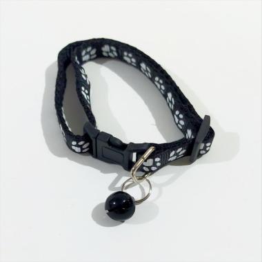 KALUNG KUCING ANJING MOTIF kalung kucing anjing motif paw Hitam -
