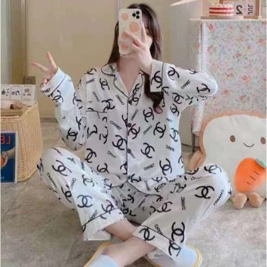 Piyama Satin Lengan Panjang Import Premium | Baju Tidur Satin Lengan Panjang | Piyama Dewasa Satin C