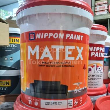 NIPPON PAINT MATEX WALL FILLER PUTTY 20KG / CAT DEMPUL PLAMIR TEMBOK