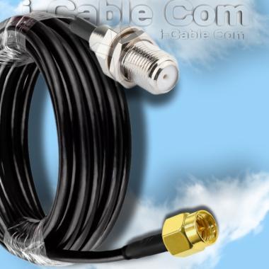 Pigtail Orbit Star 2 Huawei kabel Modem Router B312 B311 B683 E5172 - F FEMALE 20 Cm multycolour