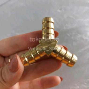 NEPEL KUNINGAN SELANG GAS -NEPEL SELANG BENTUK Y - KUNINGAN SAMBUNGAN GAS - T GAS - SAMBUNGAN 2 KOMP