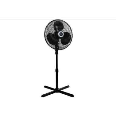 Kipas Angin Berdiri Warna Hitam Stand Fan 16 inch KAS 1606 X PL Miyako