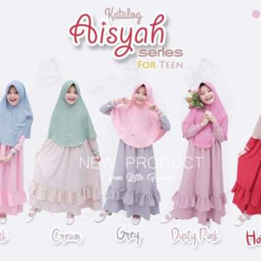 Gamis Aisyah Series by Little Hanna Multicolor