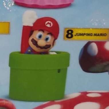 Figure Happy Meal McDonald The Super Mario Bros Movie JumpingMario