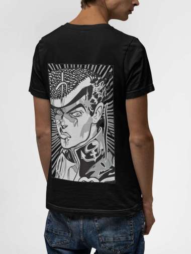 Baju Pria | Kaos Anime | Jojo's Bizarre Adventure | 8 | Belakang M