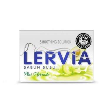 Lervia Sabun Susu 90gr - Savun Batang Lervia avocado