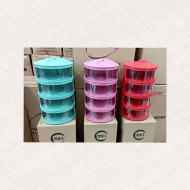 TUDUNG SAJI IMPORT/TUDUNG SAJI WARNA /TUDUNG SAJI SUSUN/WADAH LAUK SUSUN