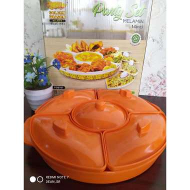 Prasmanan melamine/prasmanan melamin/wadah saji/wadah lauk/tempat lauk Pake bubble