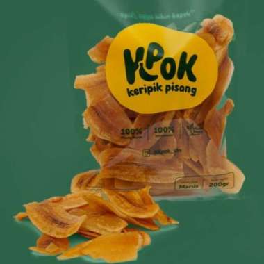 Cemilan Keripik Pisang Kripik Pisang Kpok 200 gram Manis Dan Asin Gurih Asin