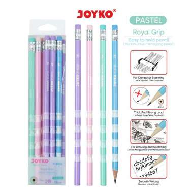 Pencil Pensil Joyko P-8135 Royal Grid 2B 1 Box 12 Pcs