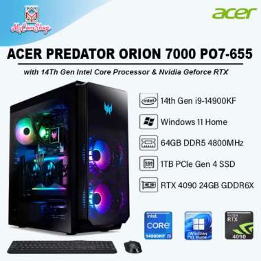 ACER PREDATOR ORION 7000 i9-14900KF 64GB RAM 1TB RTX 4090
