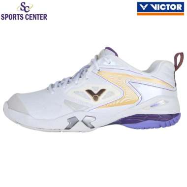 New Sepatu Badminton Victor P 9200 TTY A Infinite White Purple 44