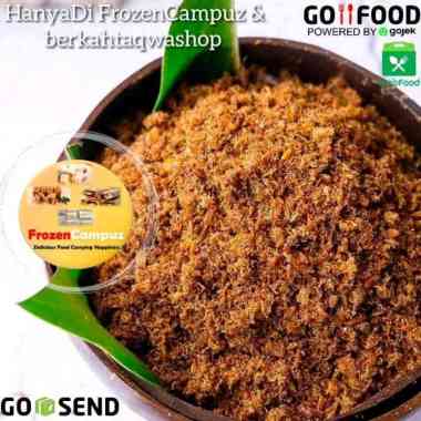 Serundeng Kelapa 250gr Srundeng Kelapa Parutan Kelapa Goreng/Serundeng Pedas 250gr