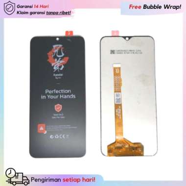 LCD Touchscreen Vivo Y12 / Y15 / Y17 / Ori Big Glass - Golden Crown Ori Super