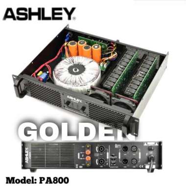 Power Ashley PA800 Original Amplifier Ashley Class H PA800 Multicolor
